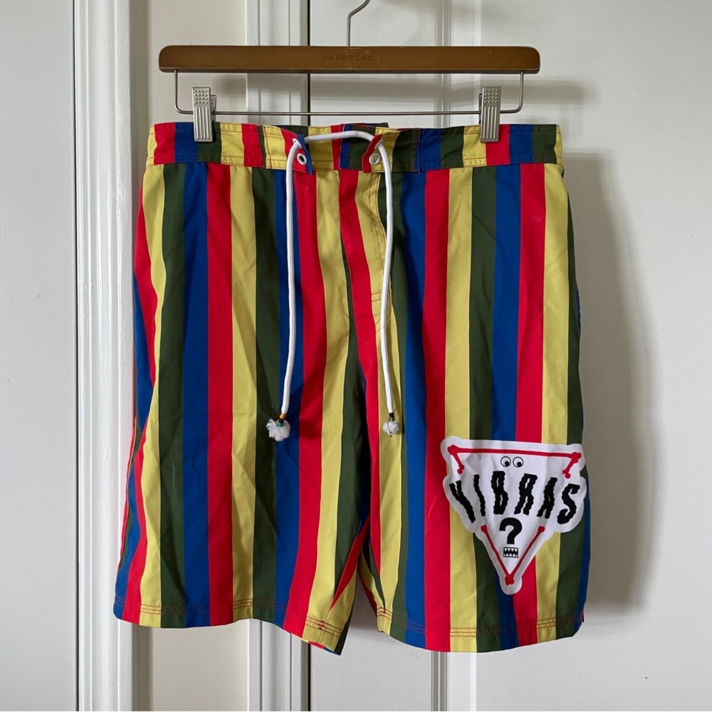 Guess X Vibras Summer Swim Trunk Rainbow Size M